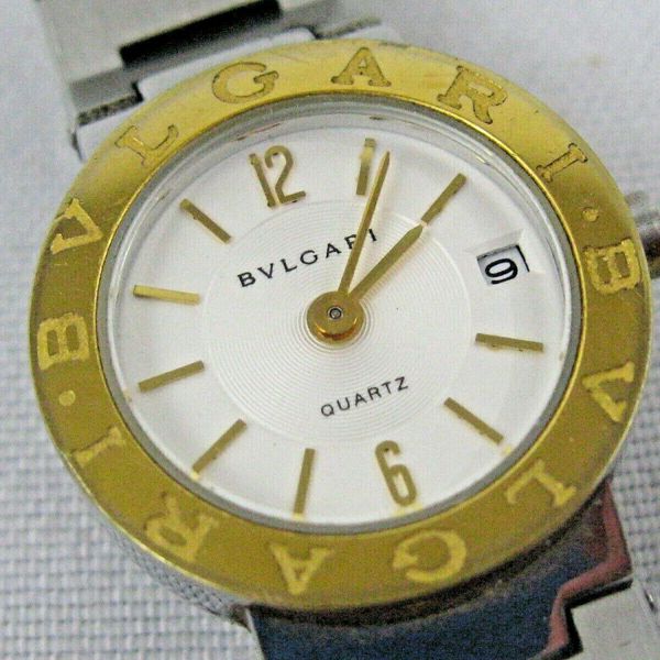 Bulgari BB 33 SS Auto L9030 Quartz Women s Watch Works New Battery WatchCharts Marketplace