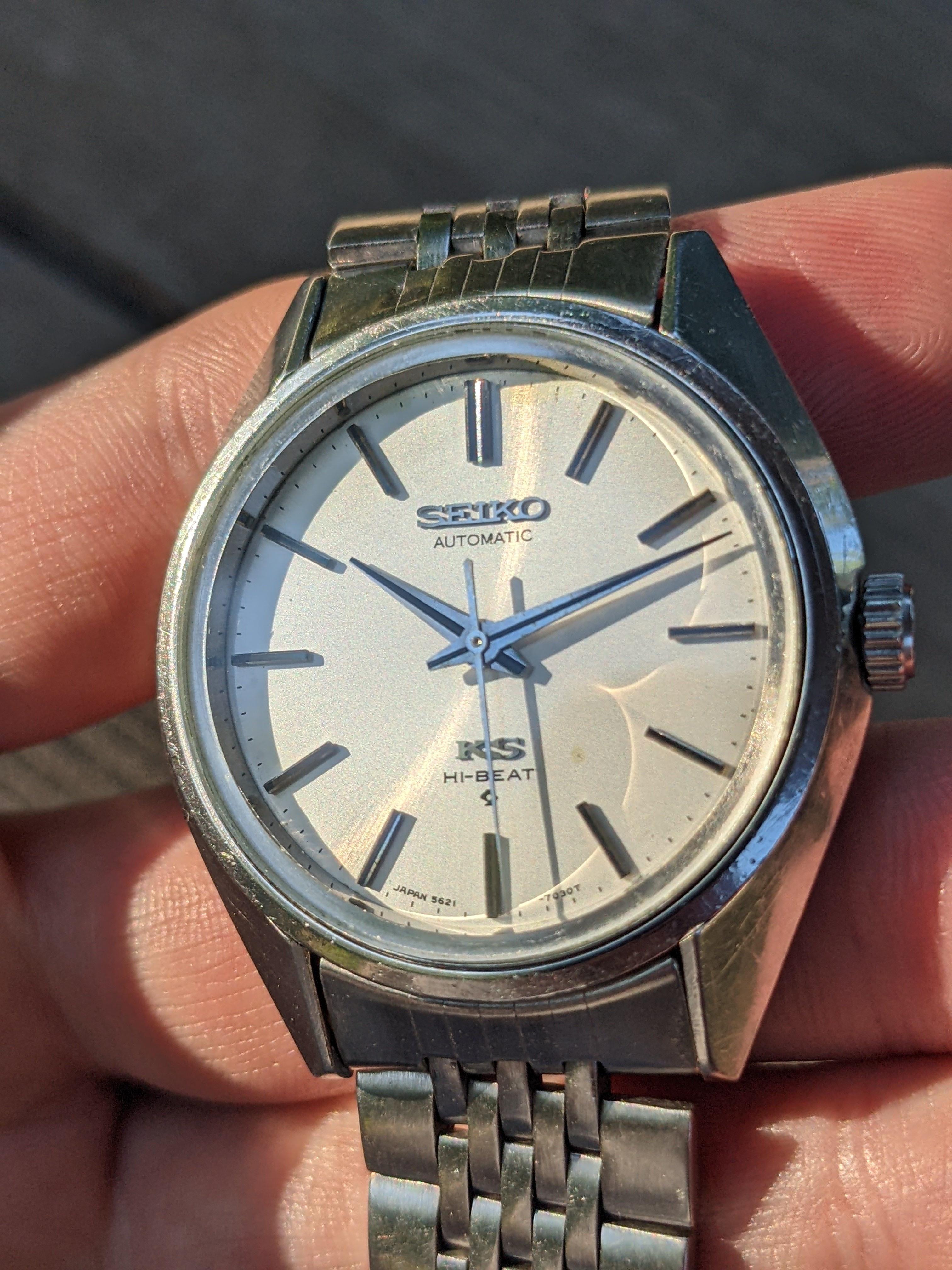 WTS] King Seiko Hi-Beat 5621 7020 w/ Bracelet $699 | WatchCharts 