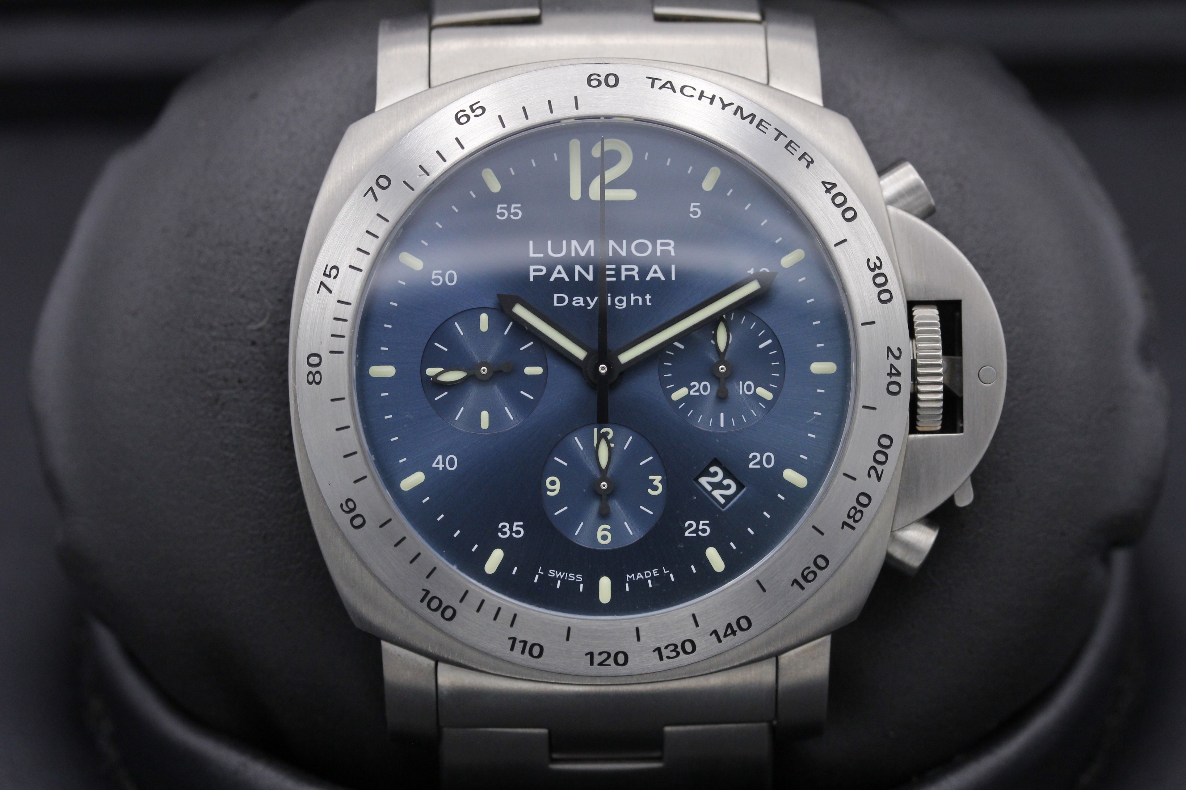 FSOT Panerai Luminor Daylight Chronograph Titanium PAM 327