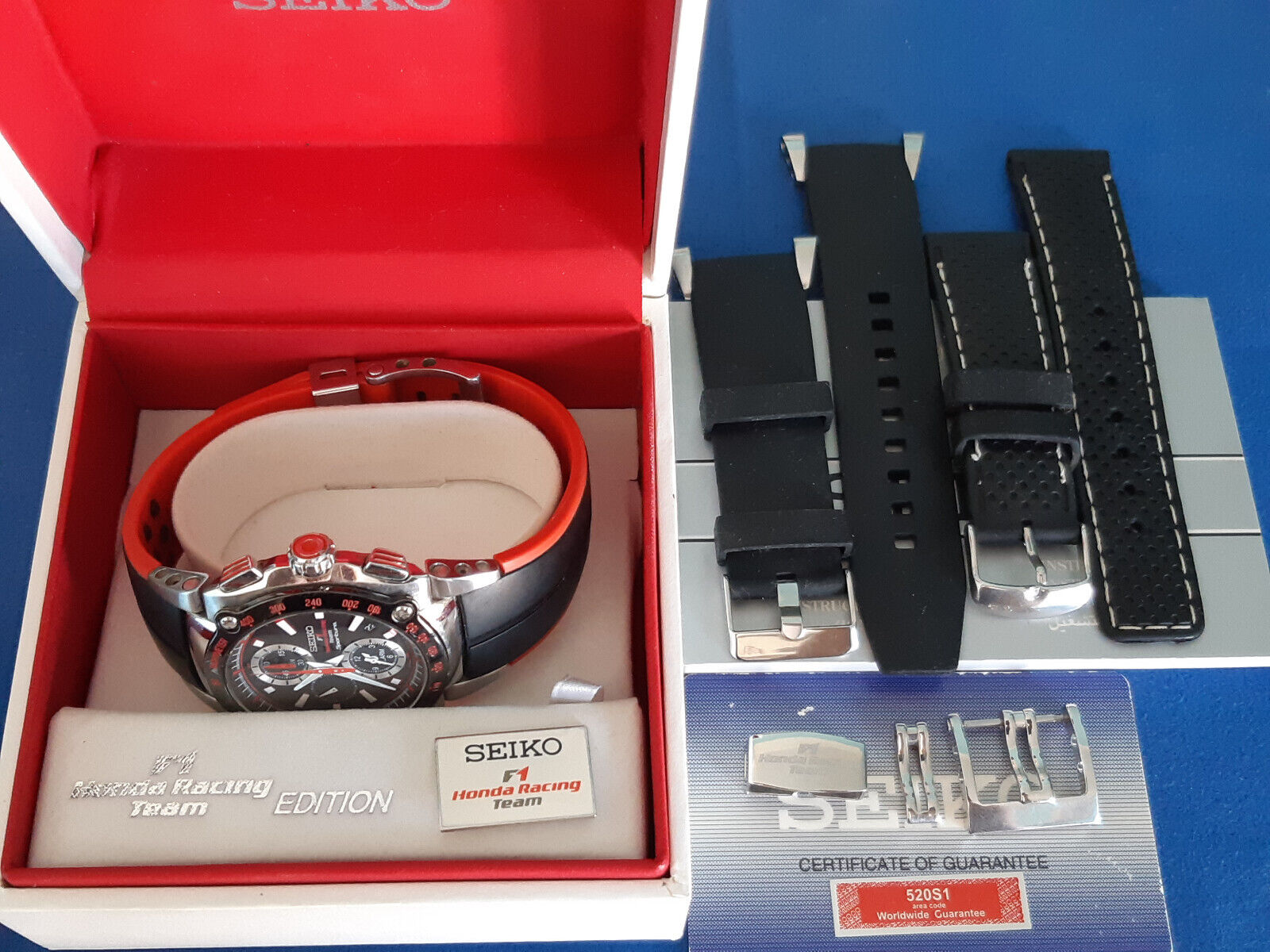 Seiko f1 honda outlet racing team watch