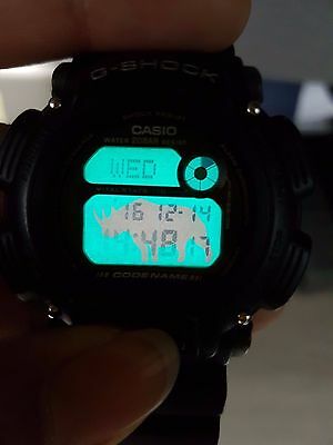 Vintage Kenya G-Shock Army Matte Black DW8800 Rhino Masai Mara