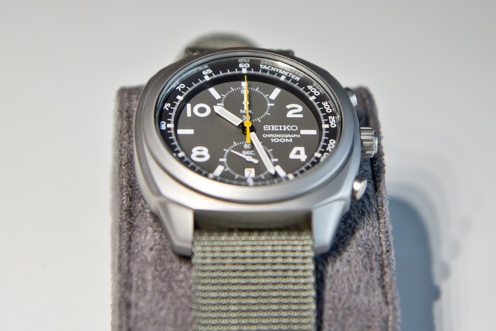 FS Seiko SNN213P1 Chronograph with nylon strap SOLD WatchCharts