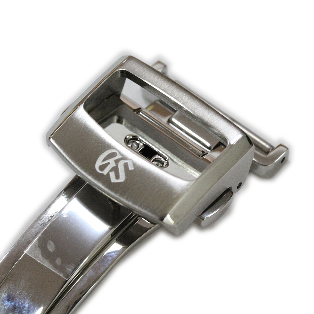Asuraku] Grand Seiko push type D buckle 18mm R0101AC-BK00 | WatchCharts