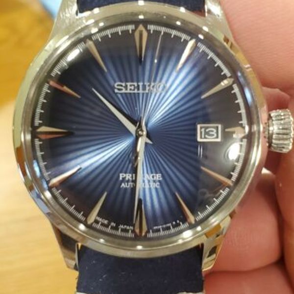 Seiko Presage Cocktail Automatic Blue Dial Stainless Steel Men