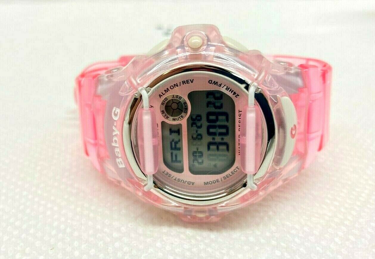 Casio Women's BG169R-4 Baby-G Pink Whale Digital Sport Watch