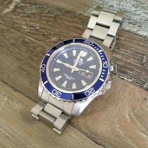 ORIENT 自動巻きダイバーズウォッチ 200m EM75-C3-A Orient em75 c3 a - Gem
