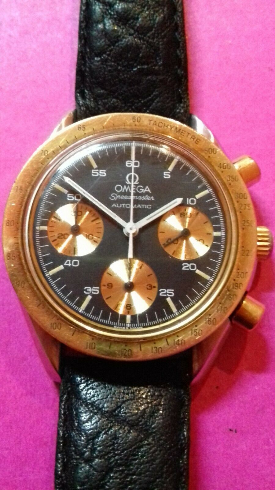 Rare OMEGA Speedmaster Reduced Automatic 175.033 Stainless Steel