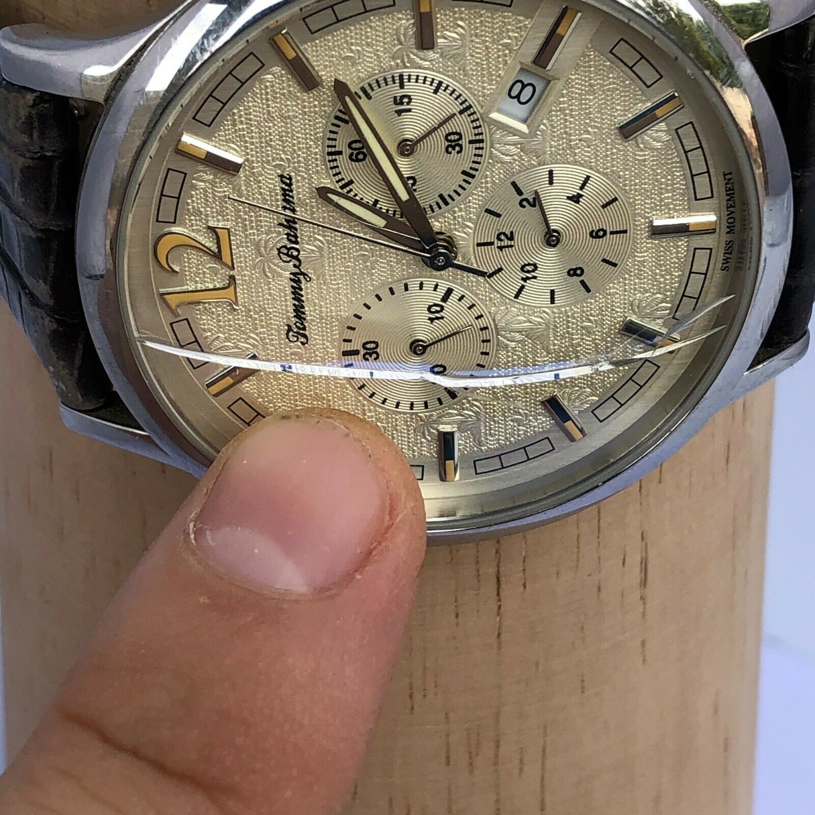 Tommy bahama chronograph sales watch