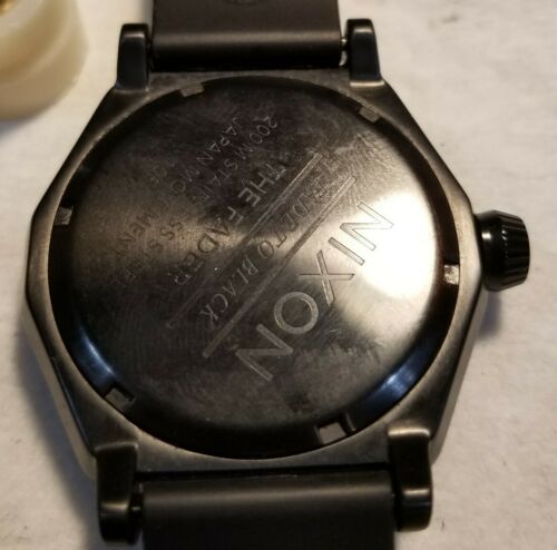 Nixon left handed online watch