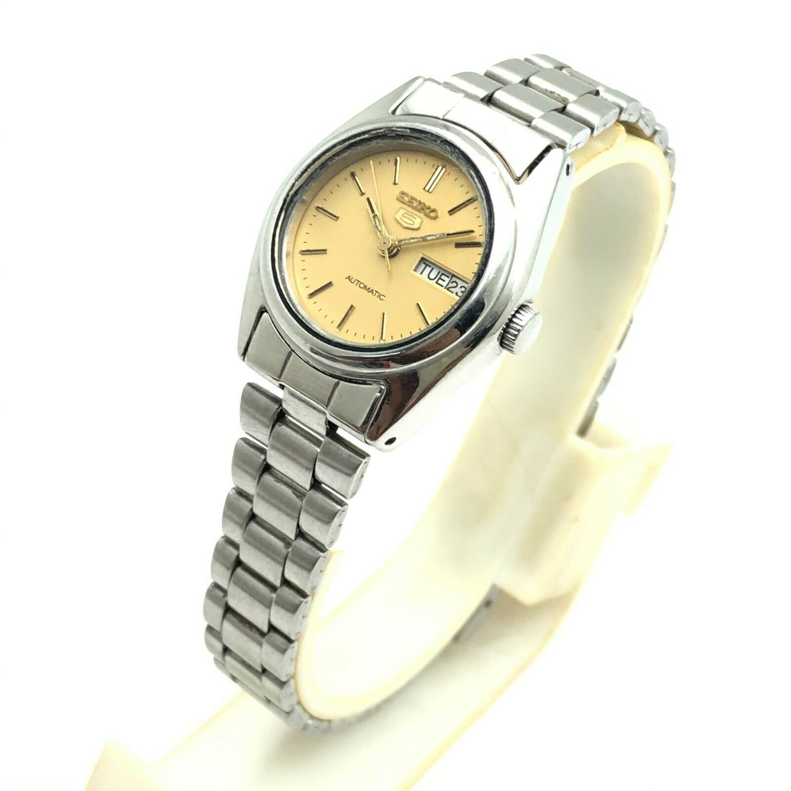 SEIKO セイコー 稼動　4207-0010 セイコー5 Vintage Women's Seiko 5 4207-0010 D/D 24mm Automatic Japan Wrist