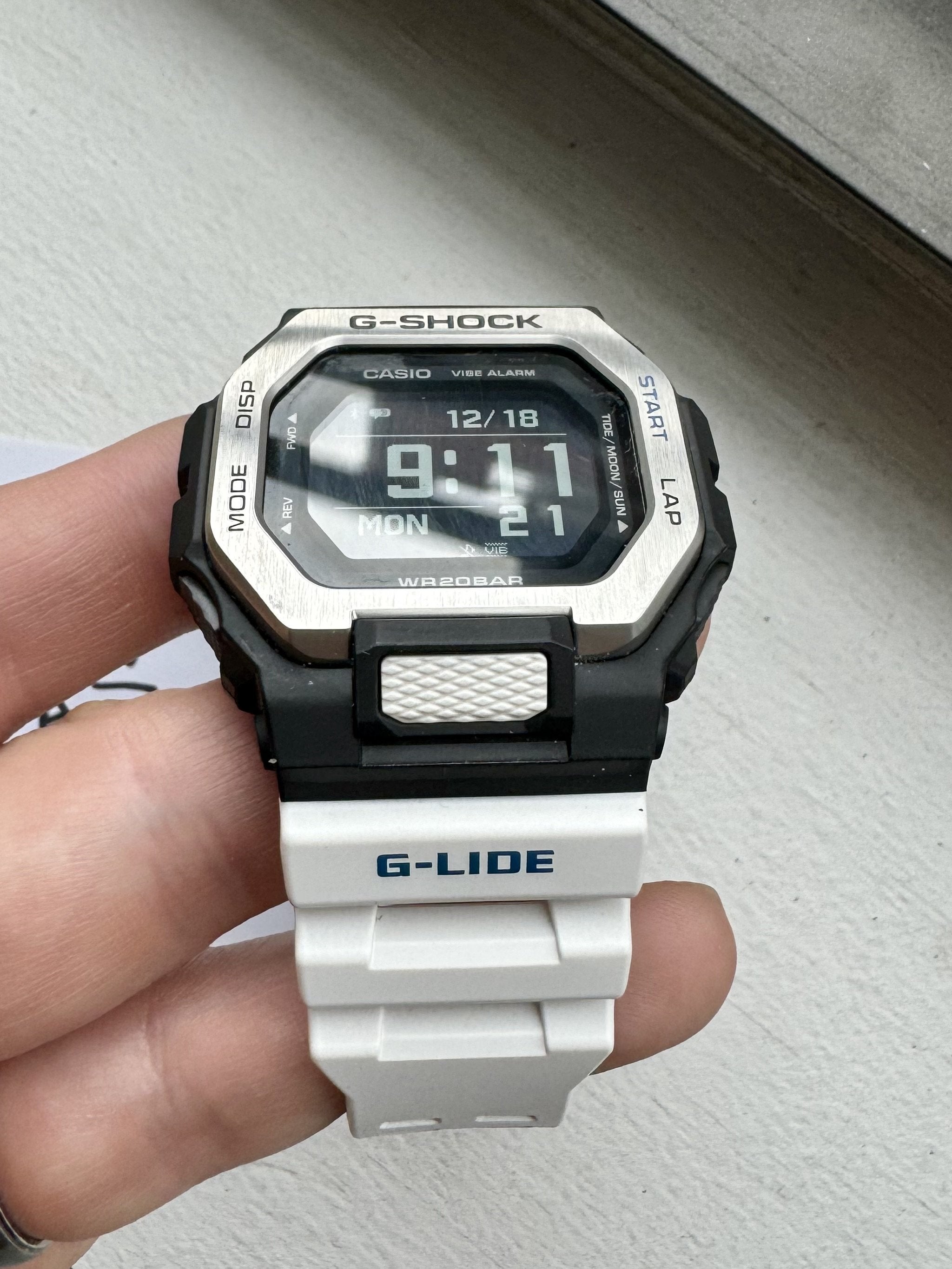 FS: Casio Gshock Glide GBX100 (Stormtrooper) | WatchCharts Marketplace