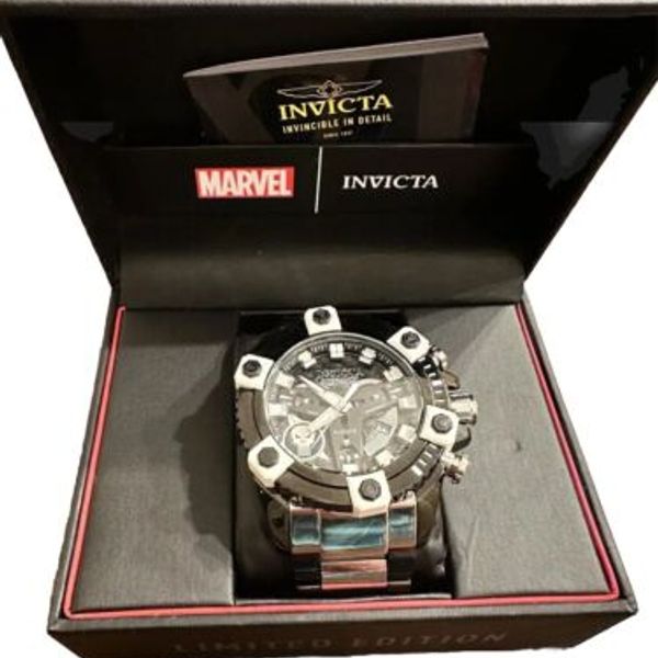 Marvel Watch Graph Marvel Limited Edition Invicta Watch Numbered 1934/3000 | WatchCharts ...