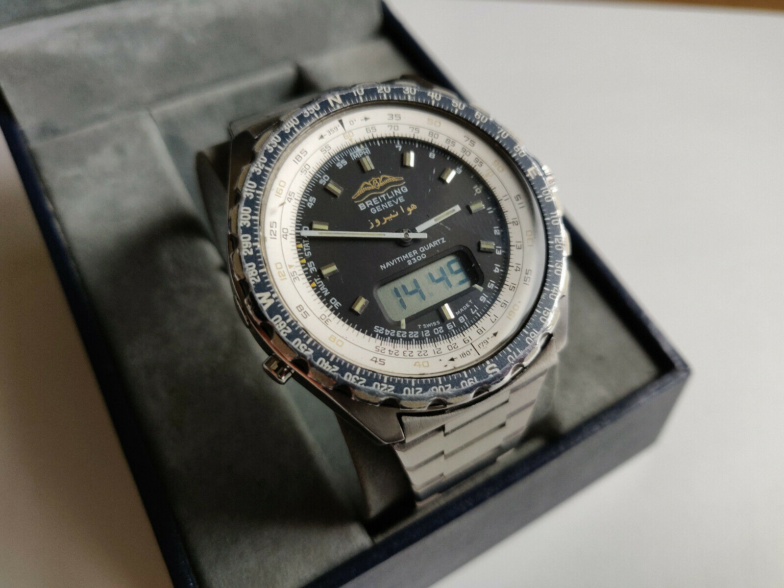 高感度ショップで2023年売れたブランド Breitling Navitimer 2300 Jupiter 42mm watch made for Iranian 時計