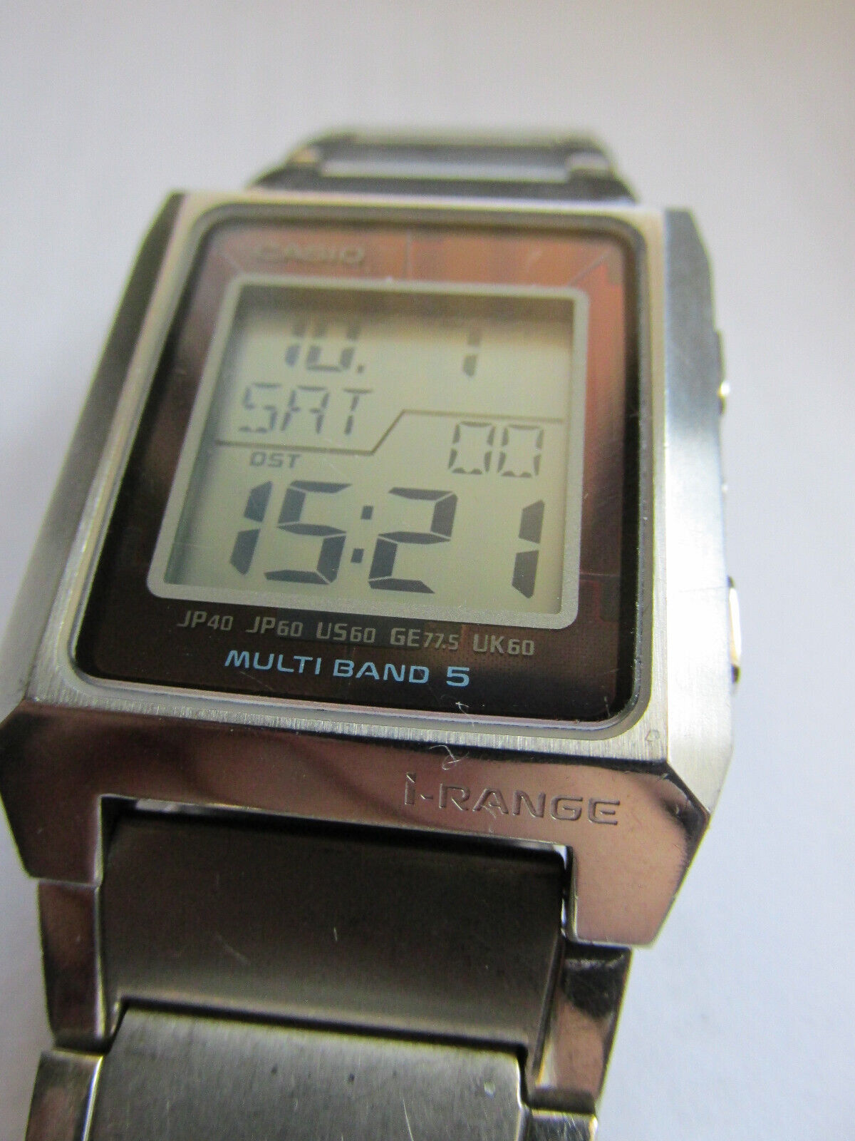 VINTAGE CASIO IRW-M200 WV-M401 i-RANGE TITANIUM MULTI BAND 5 TOUGH 