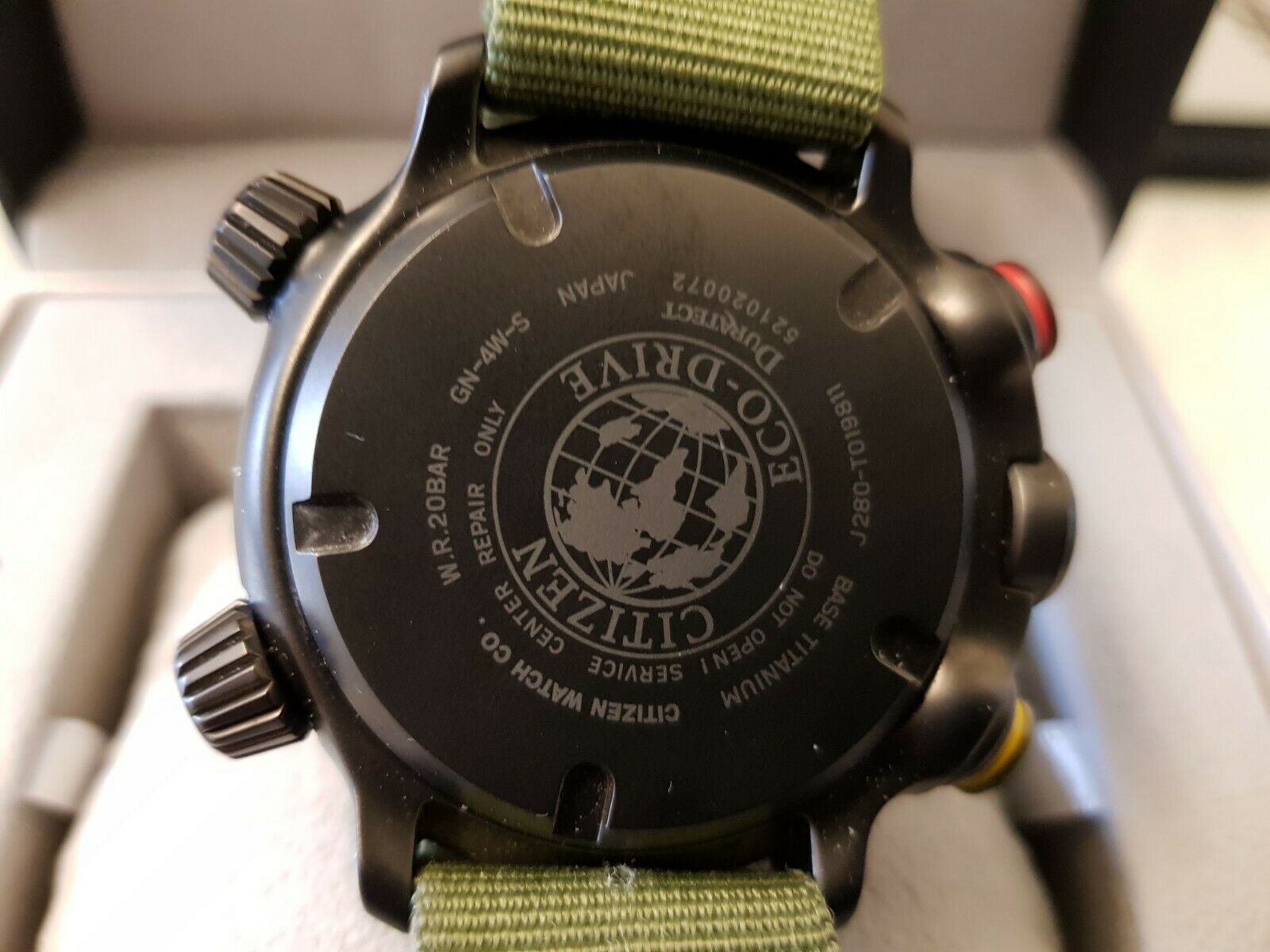 CITIZEN Eco-Drive J280-T019811 - Titanium with Compass and