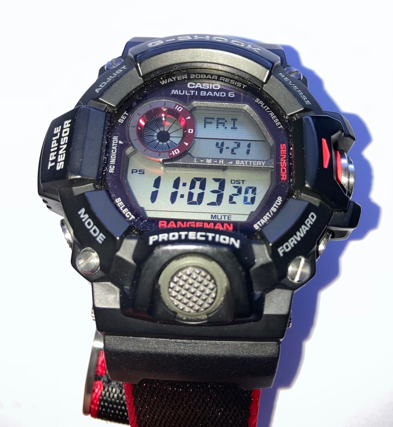 Casio g shock rangeman online gw 9400 strap adapters