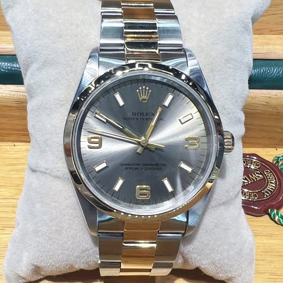 Rolex Oyster 14203 Slate Dial WatchCharts Marketplace