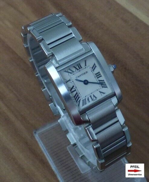 cartier tank solo kleines modell stahl