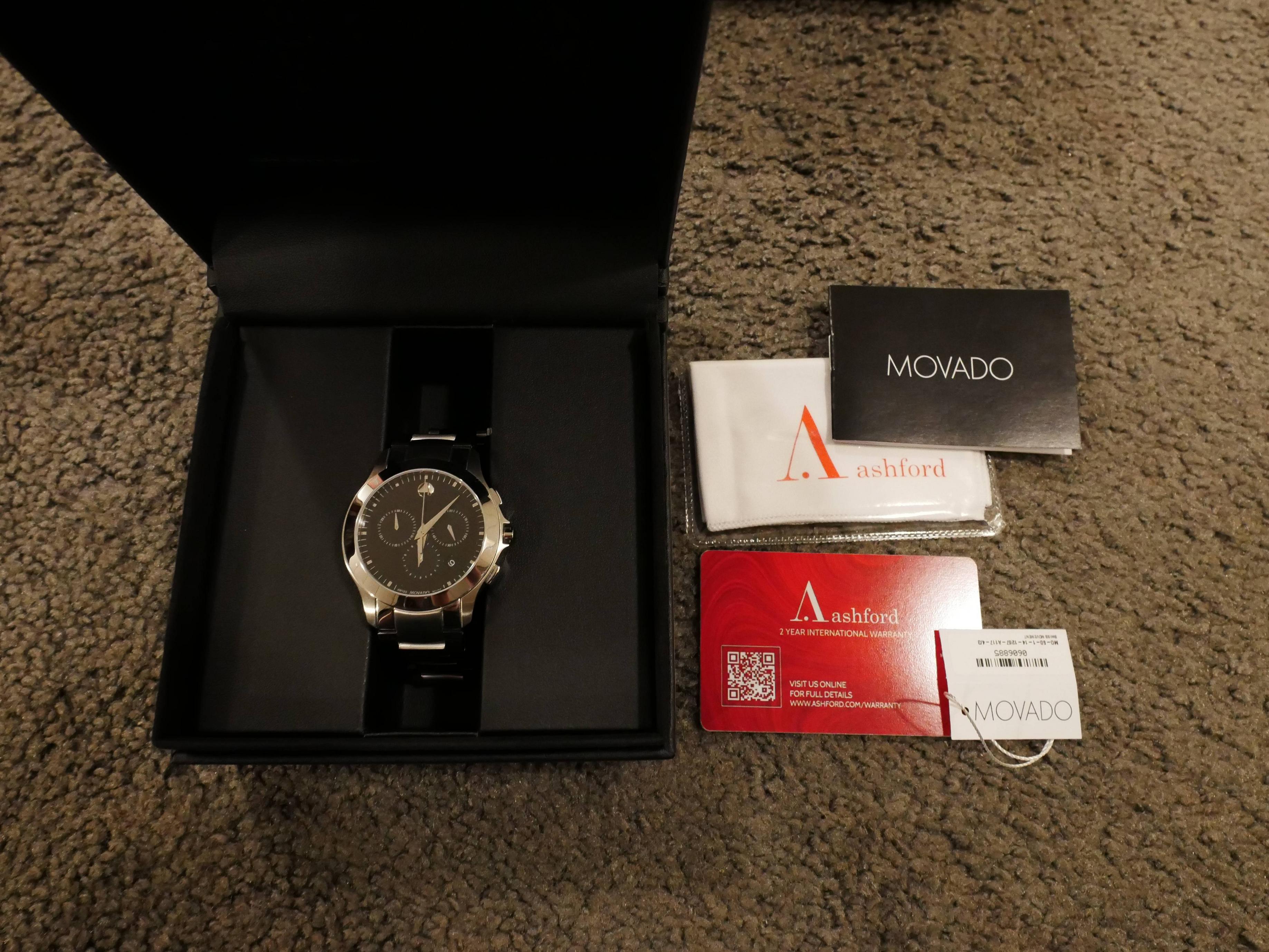 Ashford watches movado best sale