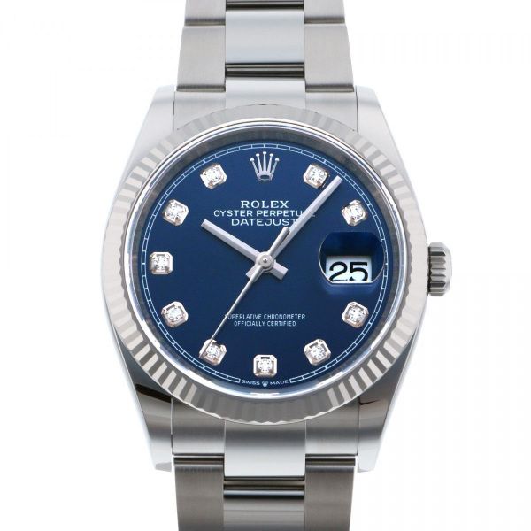 Rolex ROLEX Datejust 36 126234G Bright Blue Dial New Watch Men's ...