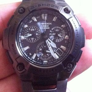 Wts Casio G Shock Mrg 7500bj 1ajf Dcl Tough Solar Titanium Price Reduced Watchcharts