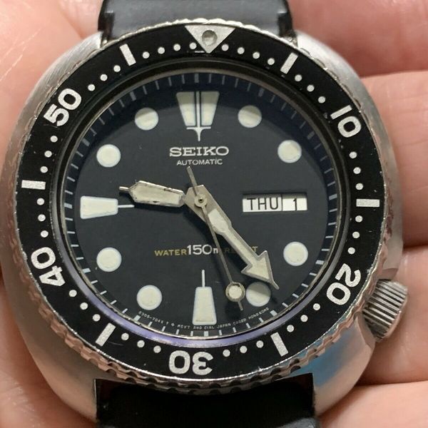 Vintage 1980's Seiko 7309-7049 Automatic Men's 'TURTLE