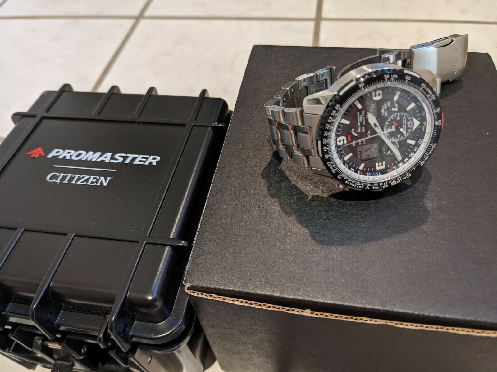 Citizen JY8070 54E PROMASTER Skyhawk A T Eco Drive Men s Watch Solar Atomic WatchCharts Marketplace