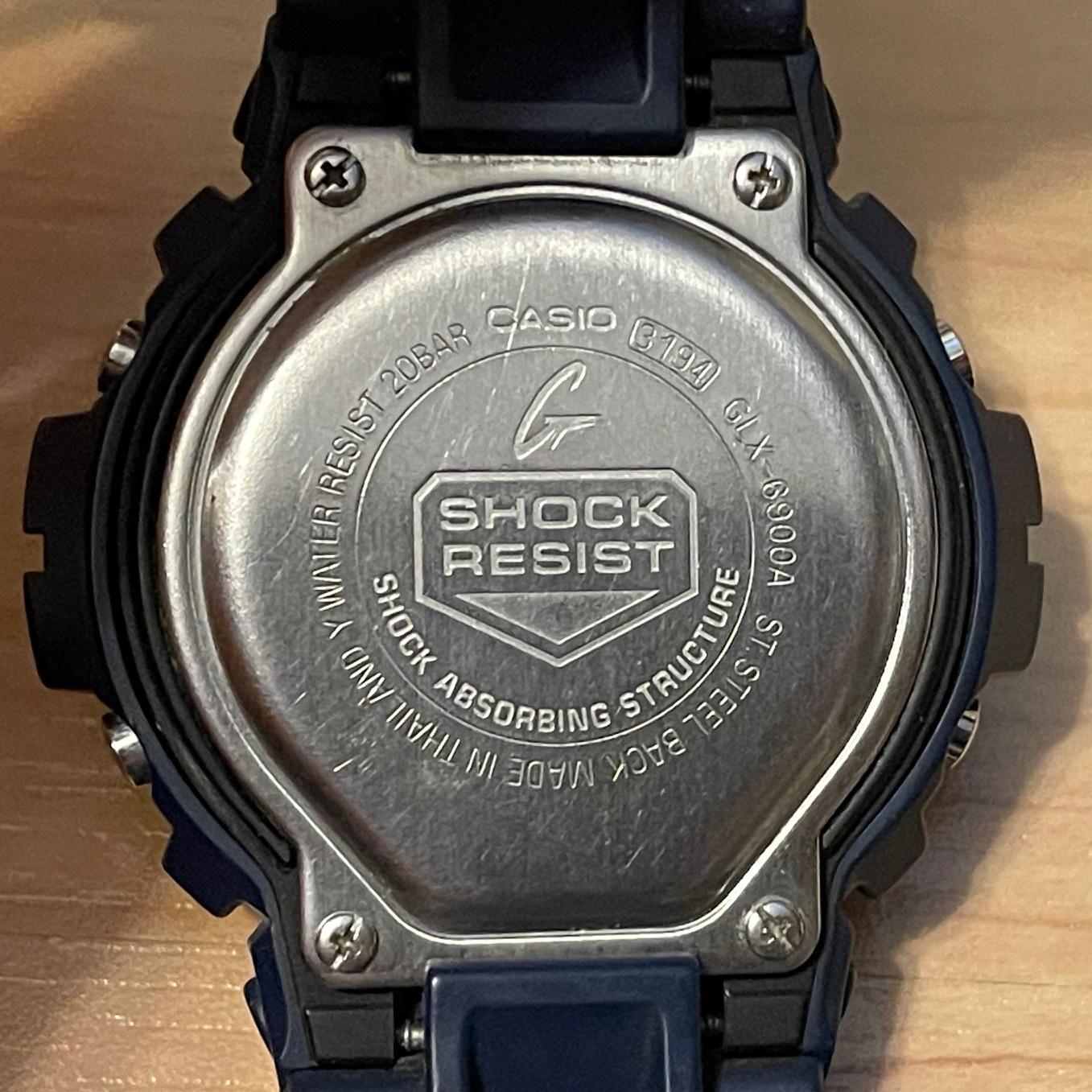 WTS] Casio G-Shock GLX-6900A-2 Blue Tide Moon Graph Surf G