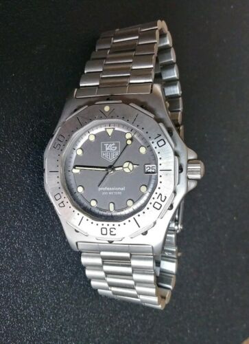 Tag Heuer 3000 Mens Swiss Diver Watch 932.206 40mm Rare | WatchCharts