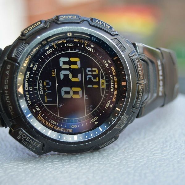 Casio Protrek Prw 1300y Tough Solar Mens Watch Watchcharts