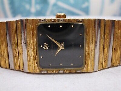 Montre Femme Raymond Weil Geneve Coliseum 8486 - Quartz - Remplie Or 22 Carats - Occasion Excellent état