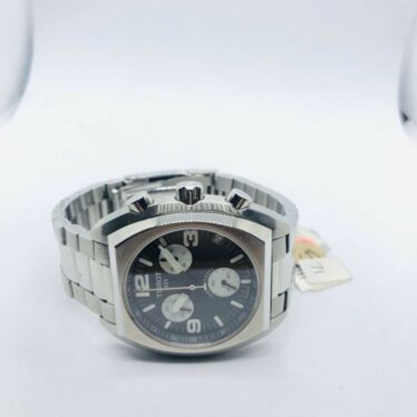 VINTAGE TISSOT Q662/762 TKS-BC 13379 BLACK PANDA DIAL MEN'S