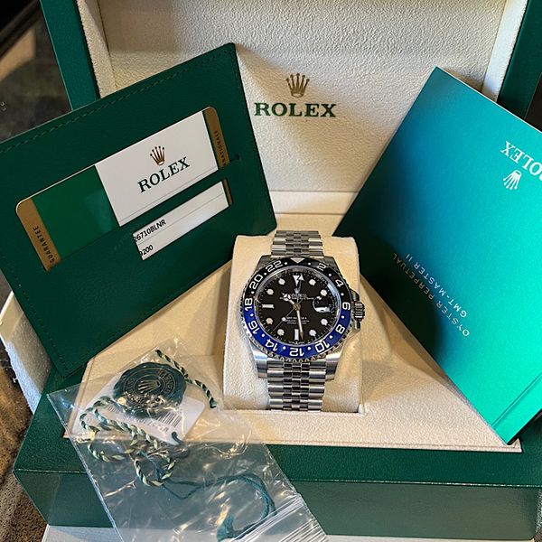 FS Rolex 126710BLNR Batman Jubilee 2019 As new, Aggressive price to