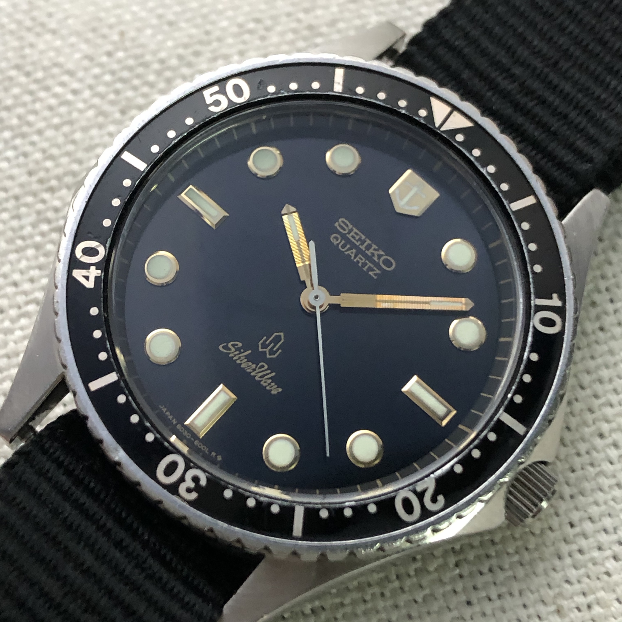 WTS] Seiko Silverwave 6030-6010 Anchor Diver Quartz | WatchCharts 