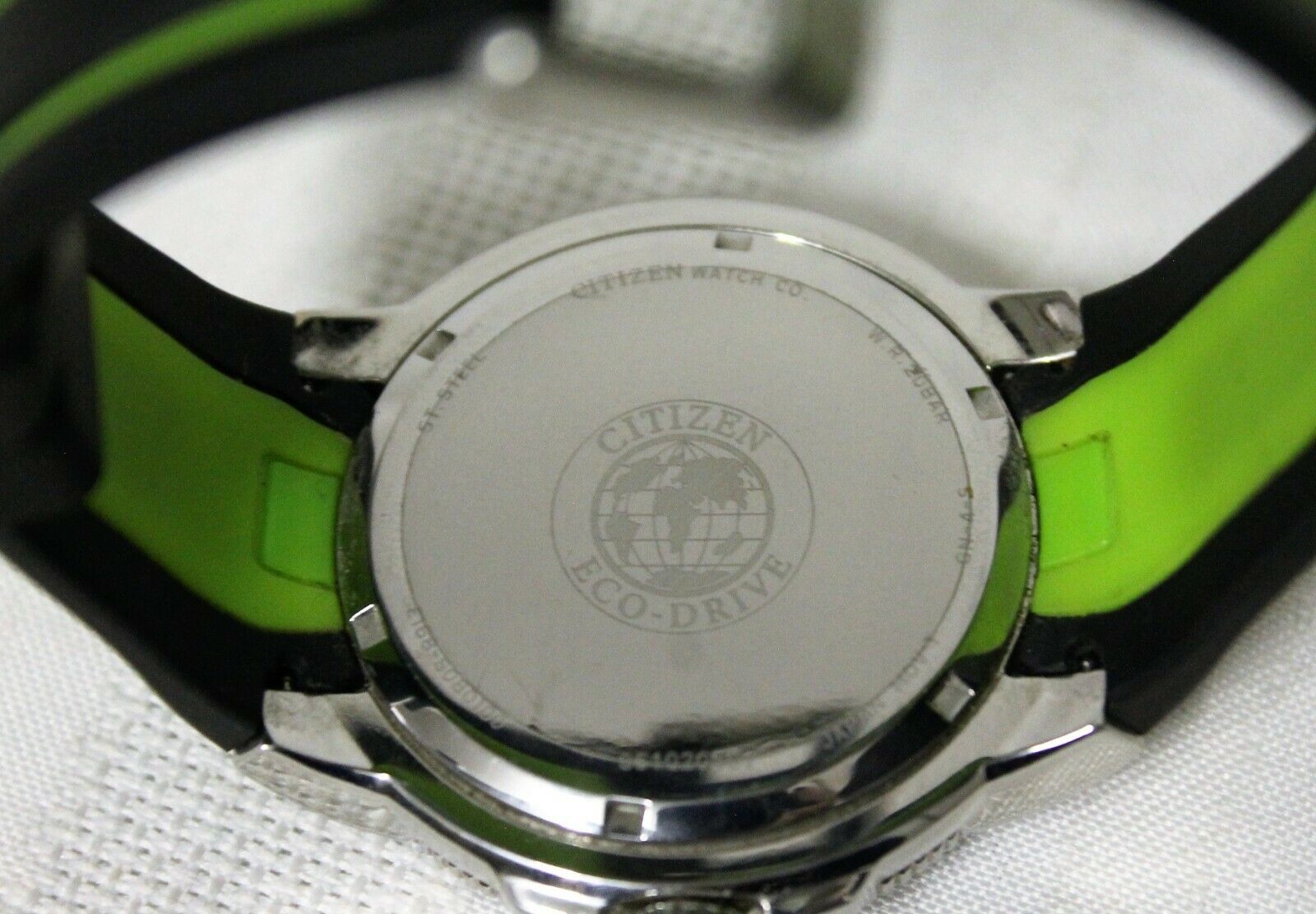 Citizen eco drive hot sale black green