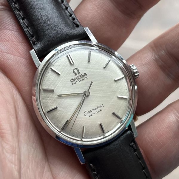 [WTS] 1962 Omega Seamaster Deville Linen Dial Ref. 14765 Cal. 550 ...