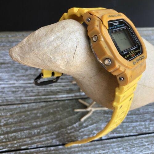 Casio G-Shock DW-5600-9B Japan H module 691 1st Yellow Color Model