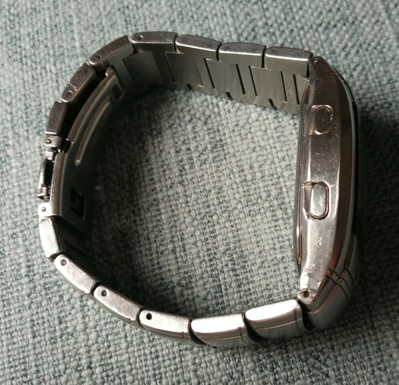 CASIO データバンク databank HOTBIZ HBZ-100 vintage casio hotbiz hbz-100 databank 200 steel lcd alarm