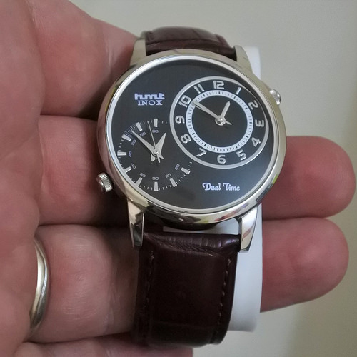 HMT Inox Dual Time Quartz WatchCharts Marketplace