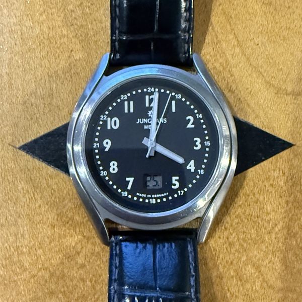 Dcf Module Watch Junghans Mega Radio Controlled Menâ s Watch, DCF-77, Ref: 30/4963, New ...