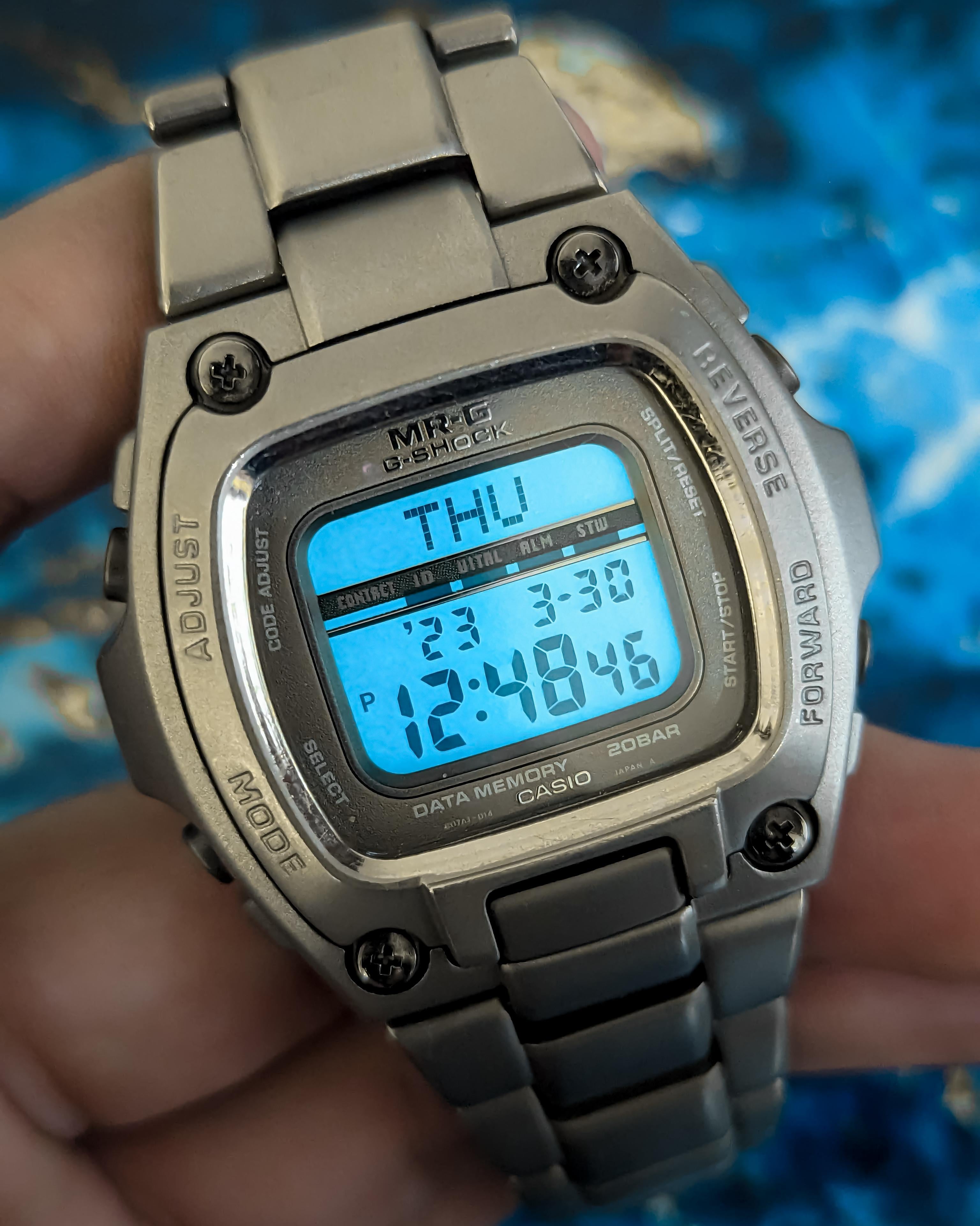 WTS] Vintage Casio G-Shock MRG – 210T – Titanium – 1990's Japan