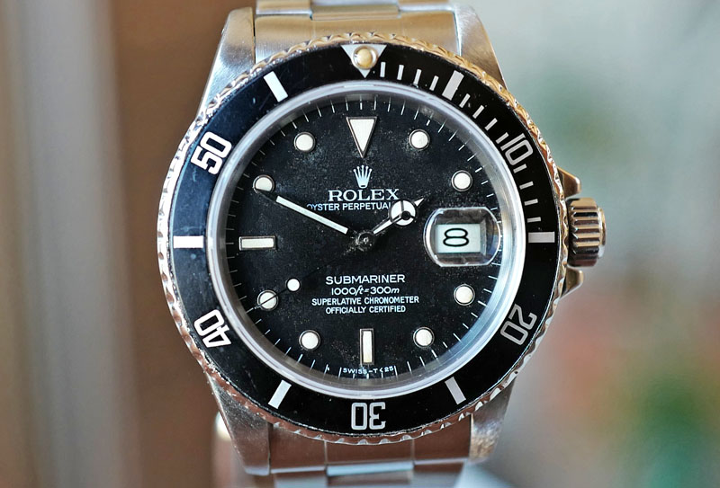 FS ROLEX Submariner Automatic Date Black Dial Steel 39mm Ref