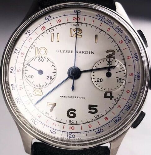 Vintage Ulysse Nardin Chronograph Valjoux 22 WatchCharts Marketplace