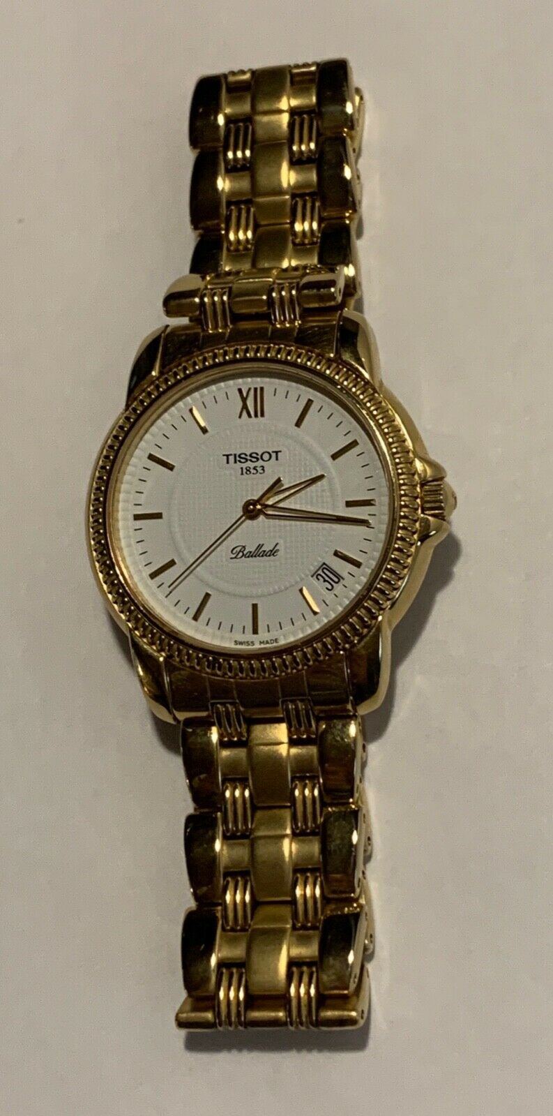 Tissot Ballade 1853 C277 377W 30M Swiss Dress Watch Sapphire