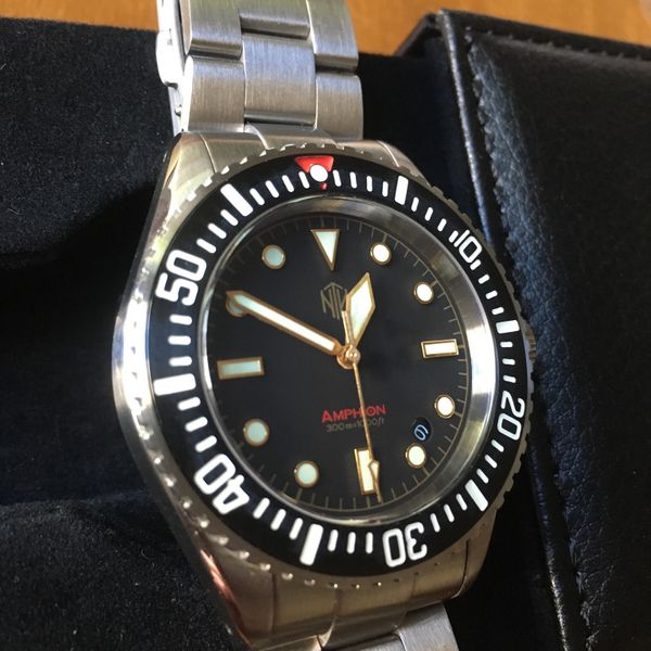 [WTS] NTH AMPHION DARK GILT Diver Chris Vail | WatchCharts Marketplace