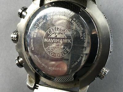 Citizen Navihawk Eco Drive U680-S092876 | eBay