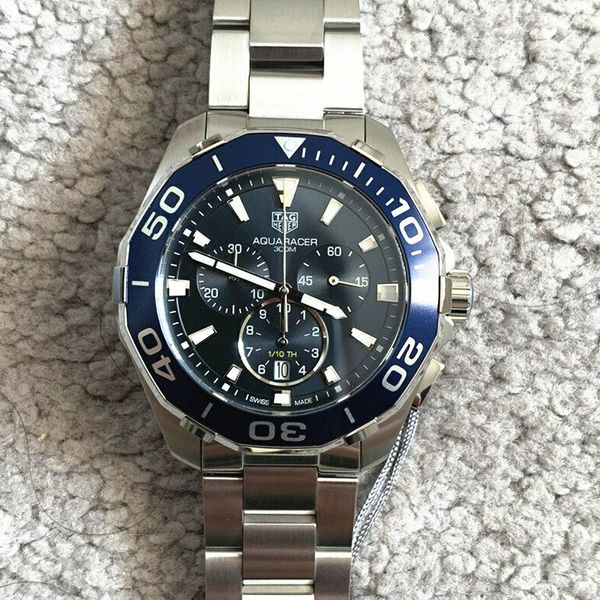 Tag Heuer Aquaracer Blue Dial Watch for Men - CAY111B.BA0927