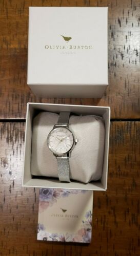 Olivia Burton Dancing Dragonfly Watch With 30mm Silver Face  display picture 1
