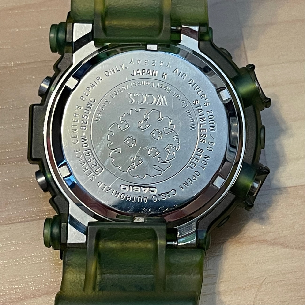 WTS] Casio G-Shock DW-8201WC-2T WCCS Frogman Kermit Green