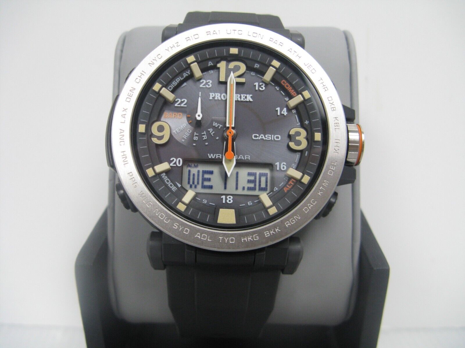 カシオ プロトレック プラスroot coカラビナ 5497 prg-600yb - 腕時計 